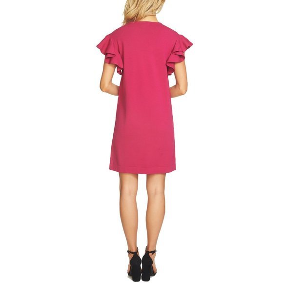 NWT Nordstrom CeCe Ruffle Sleeve Sweater Dress - Picture 3 of 3